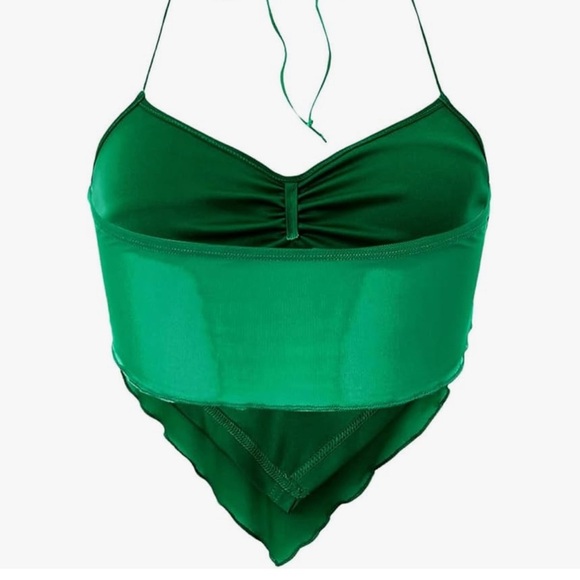 Floerns Green Halter Top size small. NWOT! - Picture 2 of 8